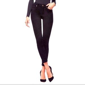 Good American Good Leg Suede Like Jeans